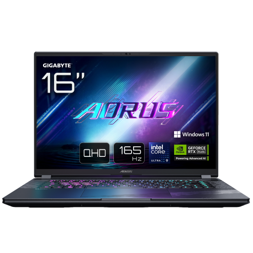 30902-GIGABYTE AORUS ELITE 16 BWH Portatil Gaming - 16,0", 165Hz WQXGA, Intel Ultra 9 275HX, NVIDIA RTX 5070, 32GB DDR5