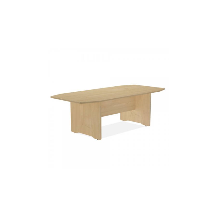 3091-MESA DE REUNIONES 220X100X72CM. COLOR: PATA HAYA / TABLERO HAYA ROCADA 3003AA01V24
