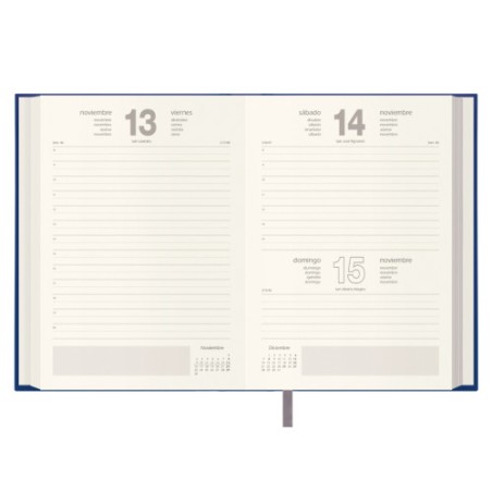 30922-AGENDA 2026 LISBOA DIA PAGINA 14 X 20 CM. COLOR AZUL DOHE 11797 - 26