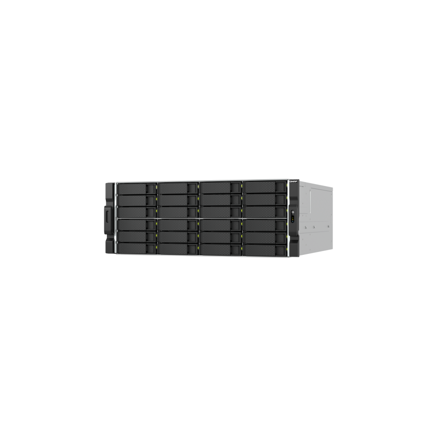 31041-QNAP TS-h2477AXU-RP Servidor de almacenamiento Bastidor (4U) AMD RyzenT 7 7745 32 GB DDR5 0 TB QNAP QTS Negro, Gri 31041-QNAP TS-h2477AXU-RP Servidor de almacenamiento Bastidor (4U) AMD RyzenT 7 7745 32 GB DDR5 0 TB QNAP QTS Negro, Gri