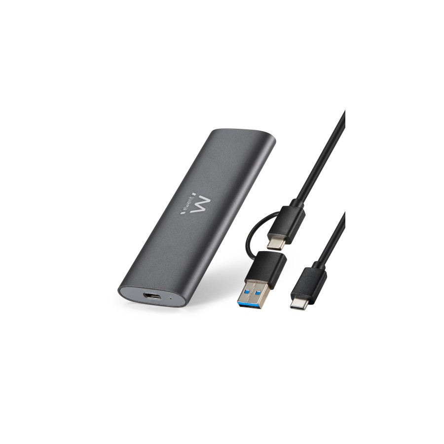 31054-Ewent EW7060 caja para disco duro externo Caja externa para unidad de estado solido (SSD) Gris Oscuro 31054-Ewent EW7060 caja para disco duro externo Caja externa para unidad de estado solido (SSD) Gris Oscuro