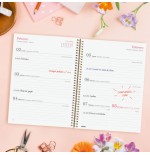 31073-AGENDA 2026 TRENDY DESIGN E10 155X212MM SEMANA VISTA HORIZONTAL FLORA FINOCAM 742233026