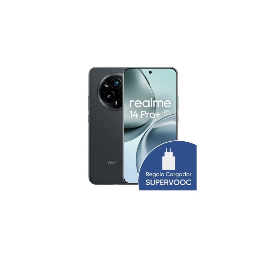 31077-REALME 14 PRO+ 5G 512GB 12GB SUEDE GREY INT NFC + SUPERVOOC 120W POWER ADAPTER WHITE 31077-REALME 14 PRO+ 5G 512GB 12GB SUEDE GREY INT NFC + SUPERVOOC 120W POWER ADAPTER WHITE