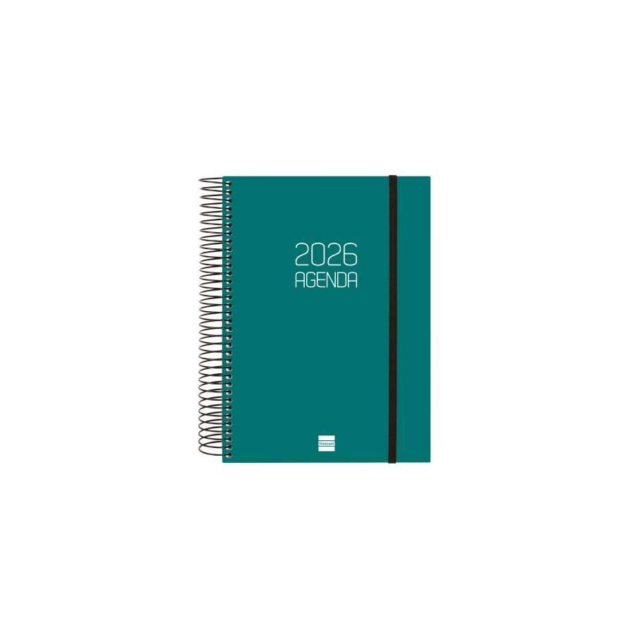 31116-AGENDA 2026 BASIC OPAQUE E10 155X212MM DIA PAGINA VERDE FINOCAM 742912026 31116-AGENDA 2026 BASIC OPAQUE E10 155X212MM DIA PAGINA VERDE FINOCAM 742912026