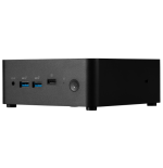 31202-MSI CUBI NUC 1MG-237BEU PC/estacion de trabajo barebone 0.84L sized PC Negro 150U IntelR SoC