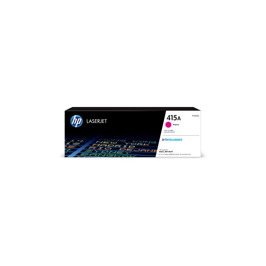 3121-HP Cartucho de toner Original LaserJet 415A magenta