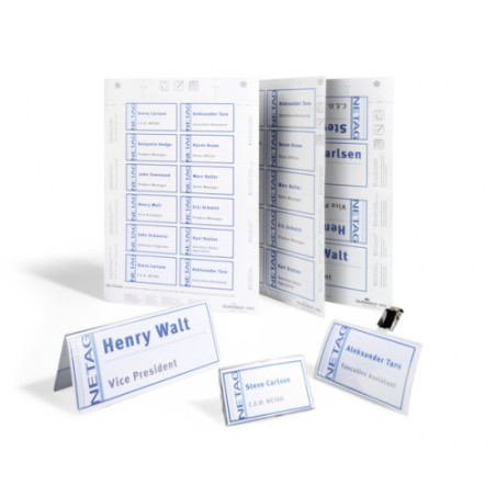 31220-Durable Etiquetas BadgemakerR para portanombres 40 x 75 mm