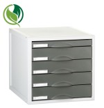 31273-MODULO ARCHISYSTEM DE 5 CAJONES 356X316X303 MM GRAFITO ARCHIVO 2000 8405C GF