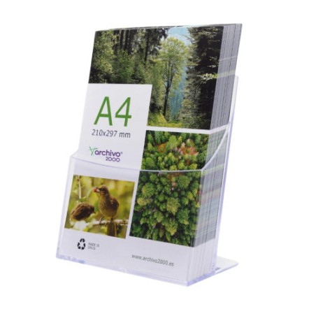 31287-Archivo 2000 6143 CS TP bandeja de escritorio/organizador Transparente