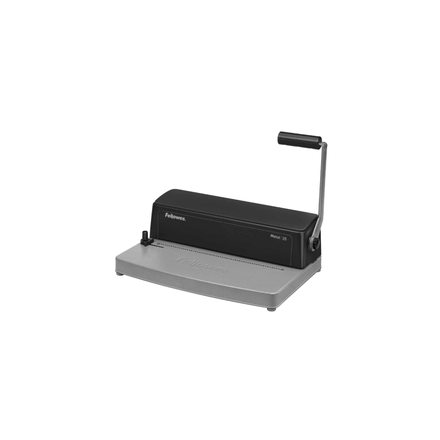 313-Fellowes Metal 25 Click binding machine 450 hojas Negro, Gris 313-Fellowes Metal 25 Click binding machine 450 hojas Negro, Gris