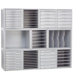 31306-MODULO ARCHISYSTEM DE 5 BANDEJAS 356X316X303 MM GRIS ARCHIVO 2000 8405B GS