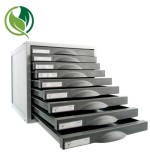 31313-MODULO ARCHISYSTEM DE 9 CAJONES 356X316X303 MM GRAFITO ARCHIVO 2000 8409C GF