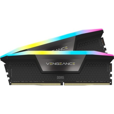 31433-MEMORIA CORSAIR DDR5 64GB 2X32GB PC5200 VENGEANCE RGB CMH64GX5M2B5200C40