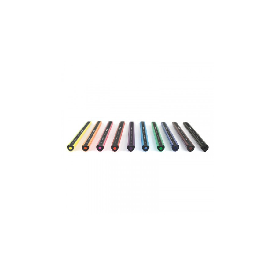 3164-CAJA DE 10 LAPICES DE COLORES ERGO + 1 AFILALAPICES MILAN 07229110