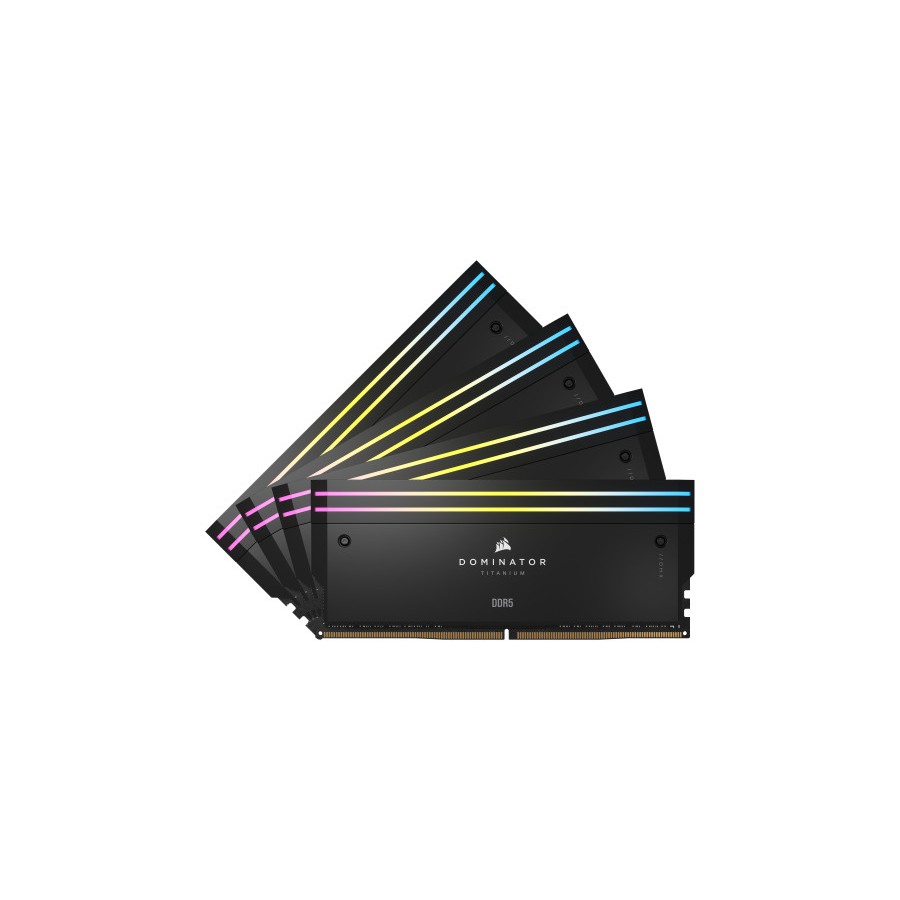 31654-Corsair Dominator Titanium CMP64GX5M4B6400C32 modulo de memoria 64 GB 4 x 16 GB DDR5 6400 MHz