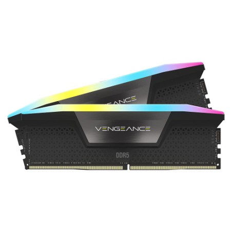 31678-MEMORIA CORSAIR DDR5 64GB 2X32GB PC5600 VENGEANCE RGB CMH64GX5M2B5600C40