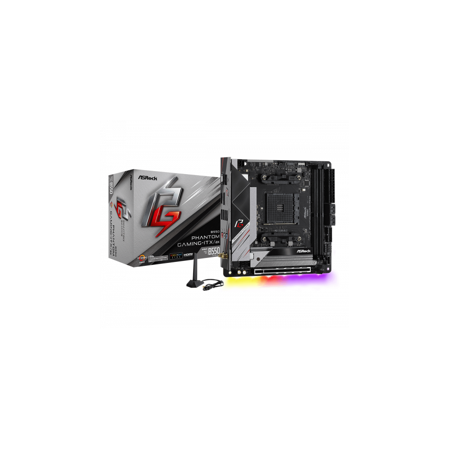 31864-Asrock B550 Phantom Gaming-ITX/a Zocalo AM4 Mini ITX AMD B550 31864-Asrock B550 Phantom Gaming-ITX/a Zocalo AM4 Mini ITX AMD B550