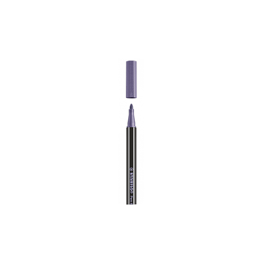 3189-ROTULADOR PUNTA 1,4 MM PEN 68 METALLIC VIOLETA STABILO 68/855