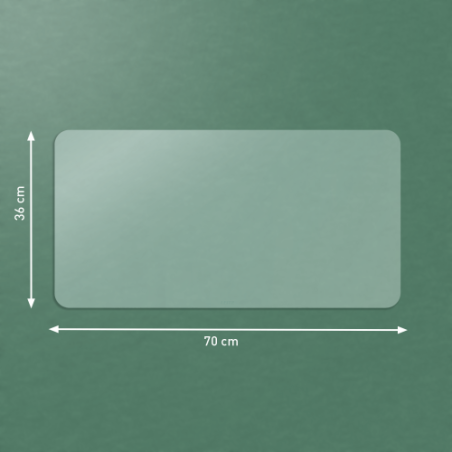 31905-ALFOMBRILLA DE SOBREMESA 70 X 36 CM, TRANSPARENTE LEITZ 53810003