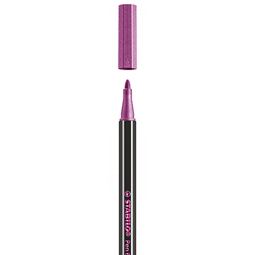 3191-ROTULADOR PUNTA 1,4 MM PEN 68 METALLIC ROSA STABILO 68/856