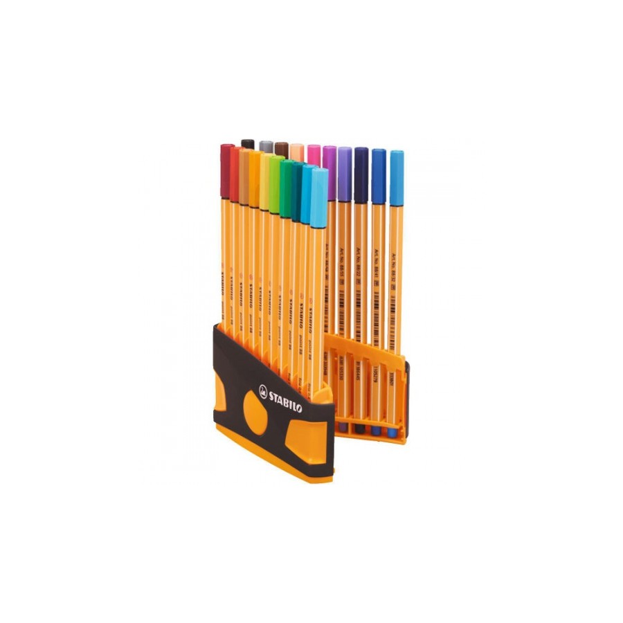 3197-CAJA 20 ROTULADORES POINT 88 COLORPARADE PUNTA 1 MM ANTRACITA/NARANJA STABILO 8820-03-05 3197-CAJA 20 ROTULADORES POINT 88 COLORPARADE PUNTA 1 MM ANTRACITA/NARANJA STABILO 8820-03-05
