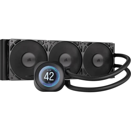 32045-Corsair Nautilus 360 RS Procesador Sistema de refrigeracion liquida todo en uno 12 cm Negro