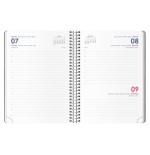 32050-AGENDA 2026 SYNCRO ESPIRAL DIA PAGINA 15 X 21 CM. NEGRO DOHE 11620 - 26