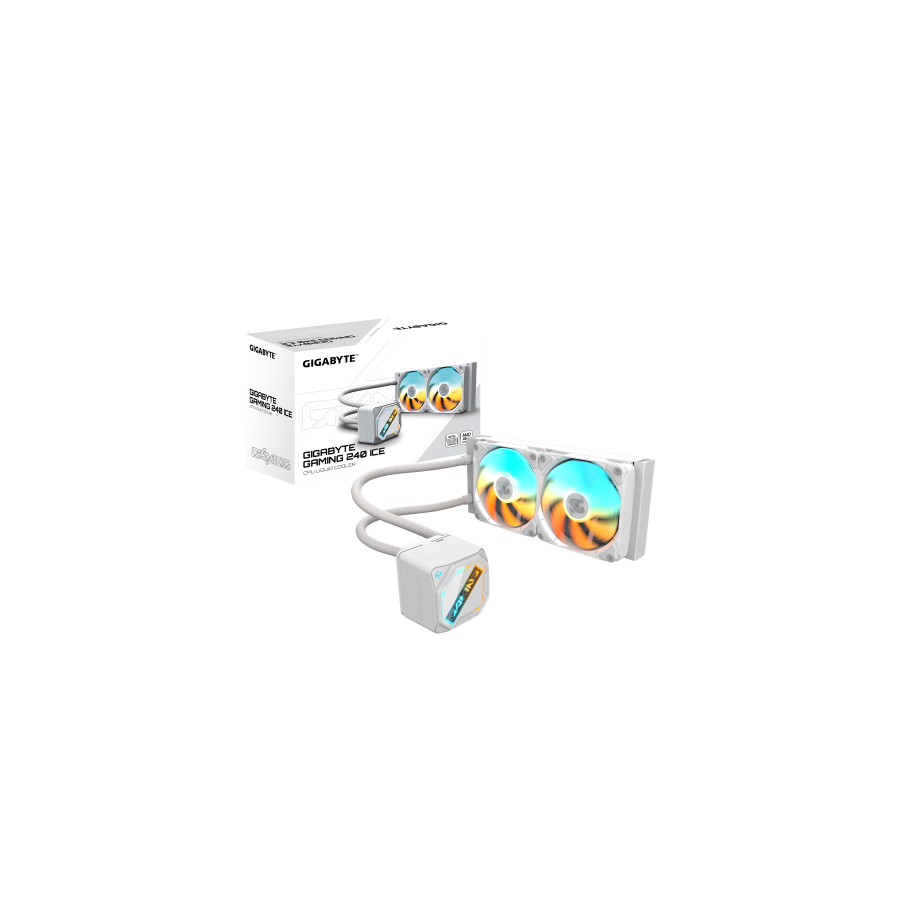 32080-GIGABYTE GAMING 240 ICE Refrigeracion Liquida para CPU - 2x120mm Ventiladores ARGB, mecanismo de enclavamiento des 32080-GIGABYTE GAMING 240 ICE Refrigeracion Liquida para CPU - 2x120mm Ventiladores ARGB, mecanismo de enclavamiento des