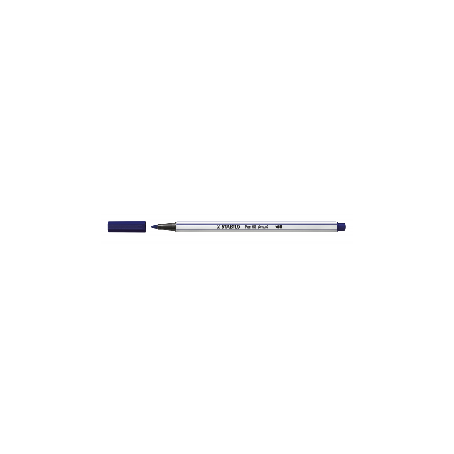 3212-ROTULADOR PUNTA FIBRA PINCEL PEN 68 BRUSH AZUL PRUSIA STABILO 568/22