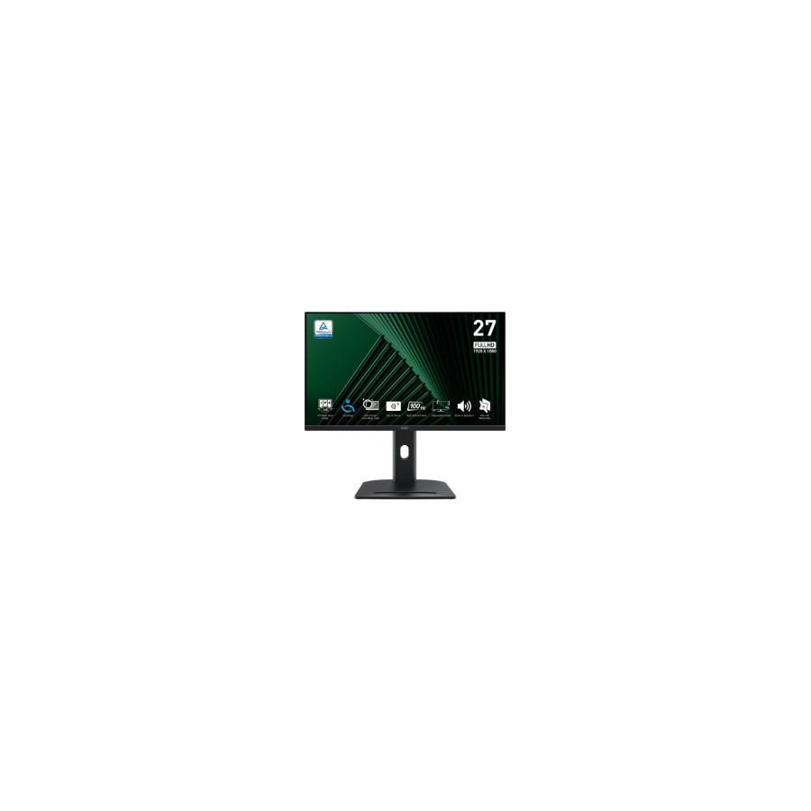 32143-MSI MONITOR PRO MP275PG. 27" IPS PLANO. 1920x1080. 100Hz. NEGRO 32143-MSI MONITOR PRO MP275PG. 27" IPS PLANO. 1920x1080. 100Hz. NEGRO