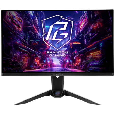 32149-Asrock PGO27QFV pantalla para PC 68,6 cm (27") 2560 x 1440 Pixeles Quad HD QD-OLED Negro