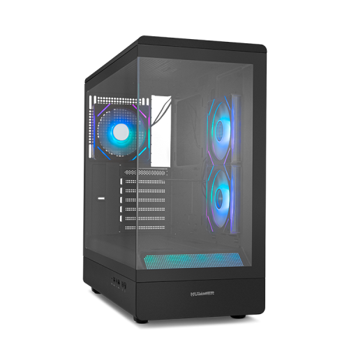 32281-NOX Hummer NXHUMMERSIGNALBK carcasa de ordenador Midi Tower Negro