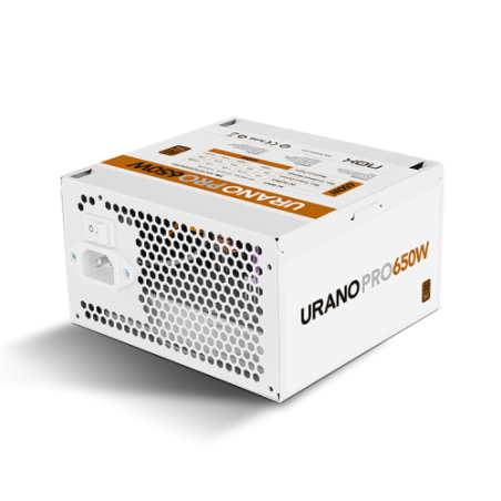 32292-NOX Urano PRO White 650W Bronze unidad de fuente de alimentacion ATX Blanco