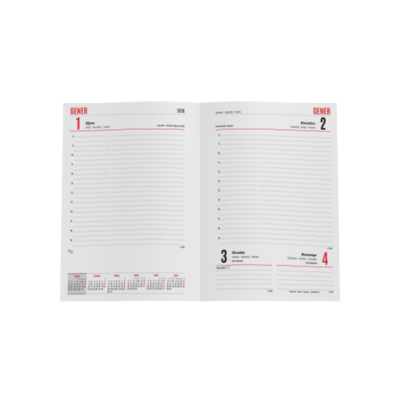 32344-AGENDA 2026 PARIS D/P 15x21 BURDEOS CATALAN INGRAF 356423