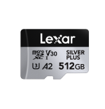 32456-Lexar Professional SILVER PLUS 512 GB MicroSDXC UHS-I