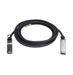 3256-QNAP CAB-NIC40G30M-QSFP cable infiniBanc 3 m QSFP+ Negro