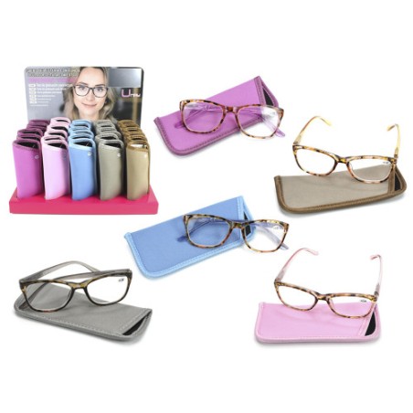 32607-EXPOSITOR 30 GAFAS LECTURA SENORA PARIS 5 MODELOS COLORES Y GRADUACIONES SURTIDOS UMAY 332803