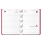 32659-AGENDA 2026 DENVER ESPIRAL DIA PAGINA 15 X 21 CM. COLOR ROSA DOHE 12723 - 26