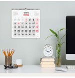 32665-CALENDARIO 2026 NEUTRO PARED NUMEROS GRANDES 300X300MM FINOCAM 780570026