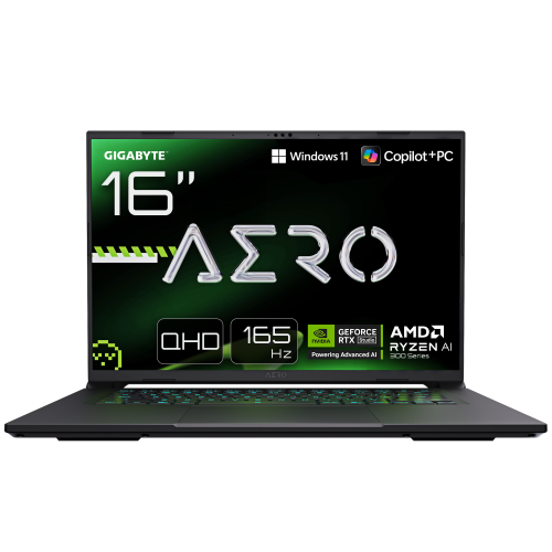 32803-GIGABYTE AERO X16 1VH93PTC64DH ordenador portatil Copilot+ PC AMD Ryzen AI 7 350 Portatil 40,6 cm (16") WQXGA 32 G