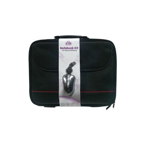 32885-Eminent EM2505 maletines para portatil 39,6 cm (15.6") Maletin Negro