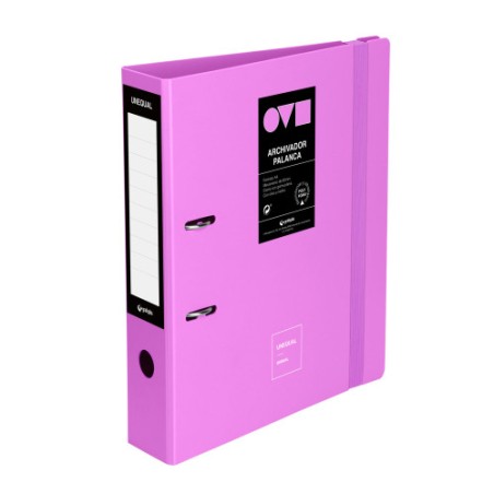 32904-ARCHIVADOR A4 65MM EN POLYFOAM UNEQUAL MINIMAL LAVANDA GRAFOPLAS 17262869