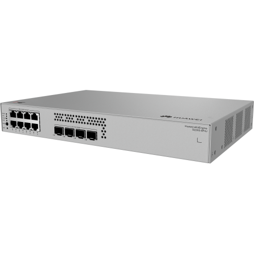 33296-HUAWEI DATA COMMUNICATION,S220S 8P4J,S220S 8P4J,S220S 8P4J 8 10 100 1000BASE T PORTS 128 W POE , 4 2.5GE SFP PORTS