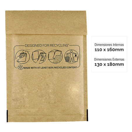 33544-CAJA 100 BOLSAS BURBUJA BB-11 110X160 BANKERS BOX 7375102