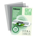 33554-PACK 100 FUNDAS DE PLASTIFICAR RECICLADAS BRILLO A4 FELLOWES 100142987