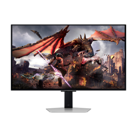 33621-Samsung G80SD pantalla para PC 81,3 cm (32") 3840 x 2160 Pixeles 4K Ultra HD OLED Plata