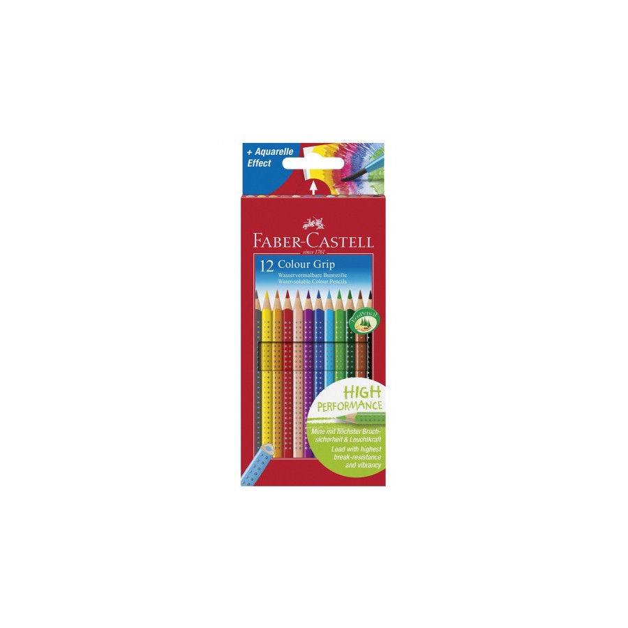 3366-ESTUCHE 12 LAPICES COLOR GRIP FABER CASTELL 112412 3366-ESTUCHE 12 LAPICES COLOR GRIP FABER CASTELL 112412