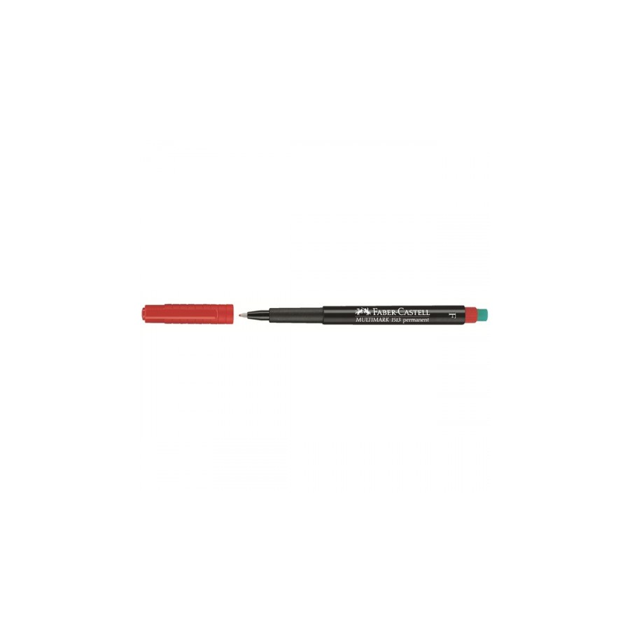 3390-MARCADOR PERMANENTE MULTIMARK PUNTA FINA ROJO FABER CASTELL 151321 3390-MARCADOR PERMANENTE MULTIMARK PUNTA FINA ROJO FABER CASTELL 151321