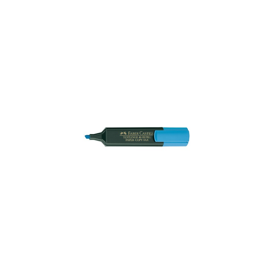 3397-MARCADOR FLUOR TEXTLINER AZUL FABER CASTELL 154851 3397-MARCADOR FLUOR TEXTLINER AZUL FABER CASTELL 154851