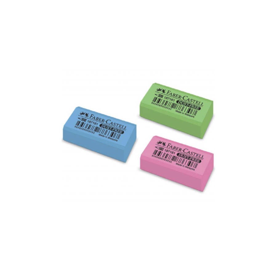 3401-GOMA DE BORRAR DUST-FREE FABER CASTELL 187219 3401-GOMA DE BORRAR DUST-FREE FABER CASTELL 187219